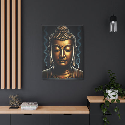 Mystical Aura Buddha Portrait Wall Art & Canvas Prints