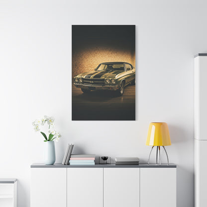 Chevrolet Chevelle SS Classic Americana Wall Art & Canvas Prints