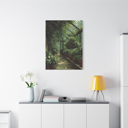Vintage Greenhouse Garden Wall Art & Canvas Print