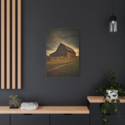 Stormy Horizon Rustic Barn Wall Art & Canvas Prints