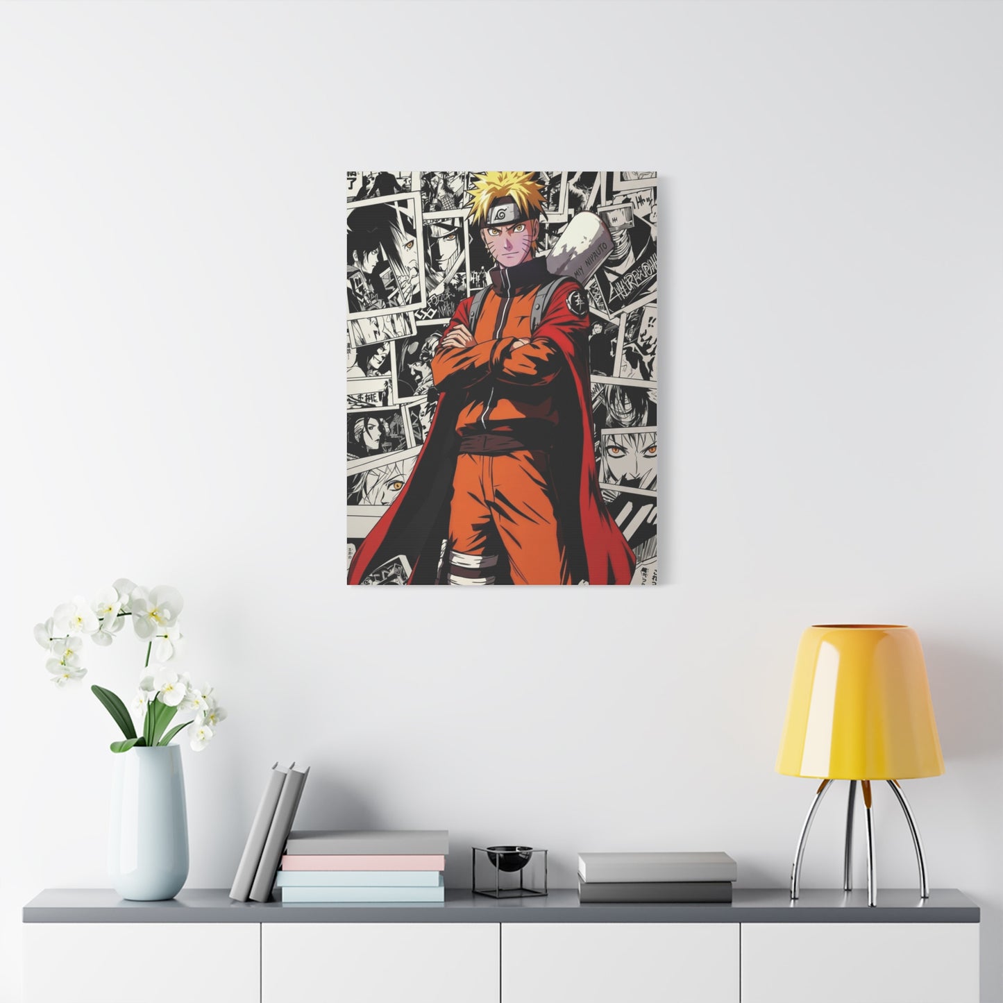 Naruto Sage Mode Poster Wall Art & Canvas Print