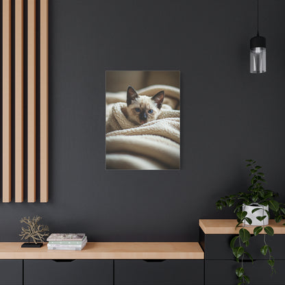 Cozy Kitten Comfort Wall Art & Canvas Prints