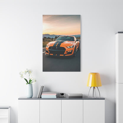 Ford Mustang Shelby GT500 Mountain Pass Assault Wall Art & Canvas Prints