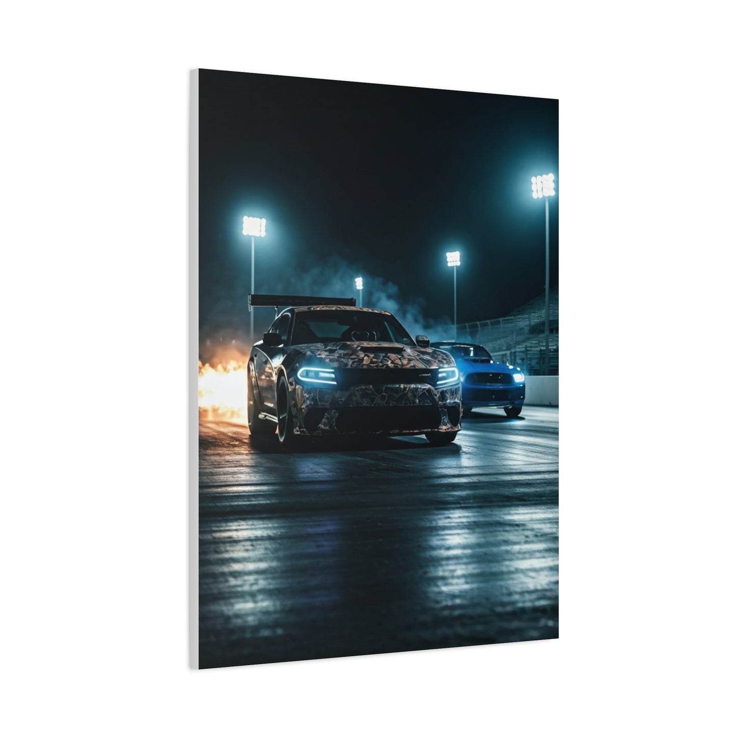 Hellcat Inferno Launch – Mustang Mach 1 Under Pressure Wall Art & Canvas Prints