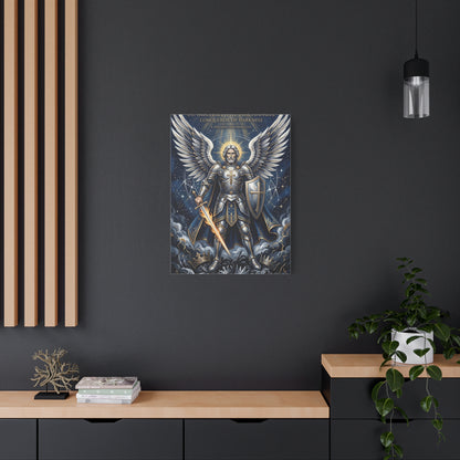 St. Michael the Archangel Celestial Warrior Wall Art & Canvas Print