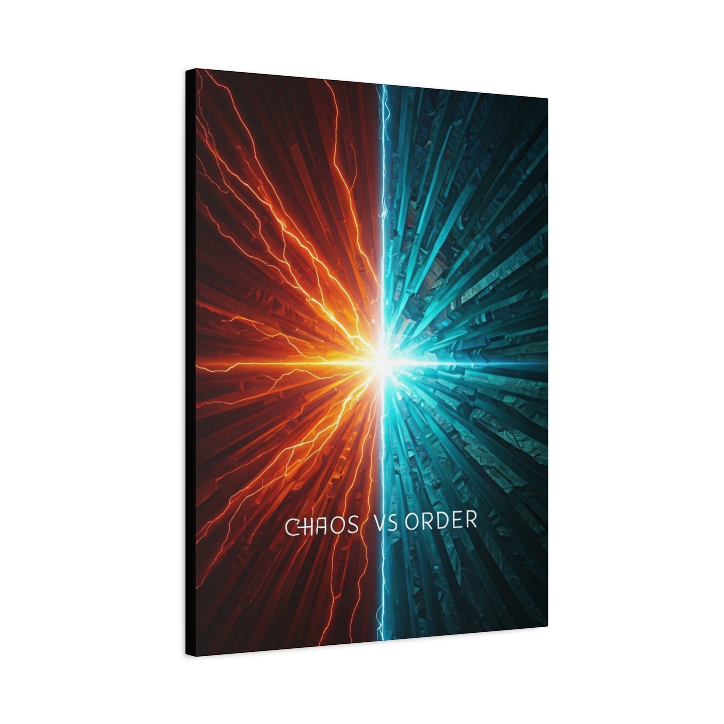 Chaos Versus Order Wall Art & Canvas Prints
