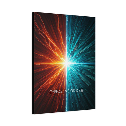 Chaos Versus Order Wall Art & Canvas Prints