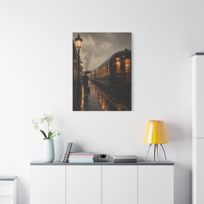 Classic European Night Train Journey Wall Art & Canvas Print