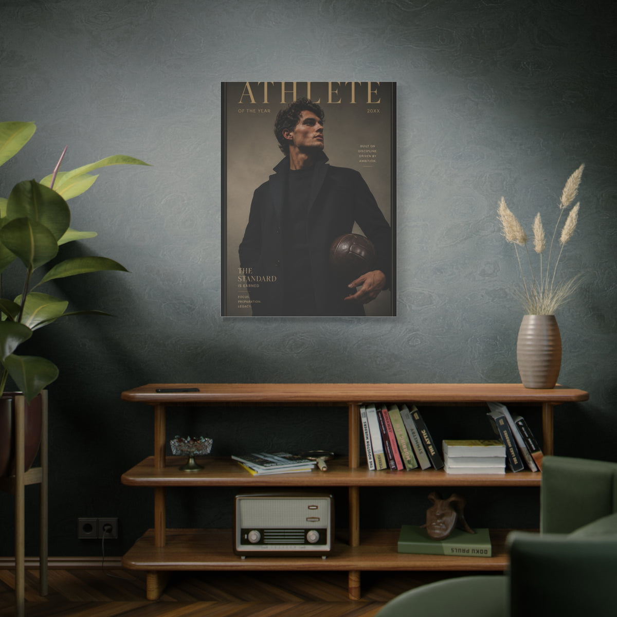 Athlete of the Year Editorial Sports Wall Art & Canvas Print