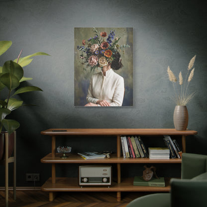 Botanical Identity Portrait Study Wall Art & Canvas Print
