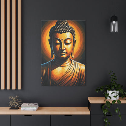 Enlightened Aura Buddha Canvas