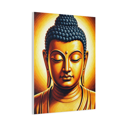 Divine Aura Buddha Portrait Wall Art & Canvas Prints