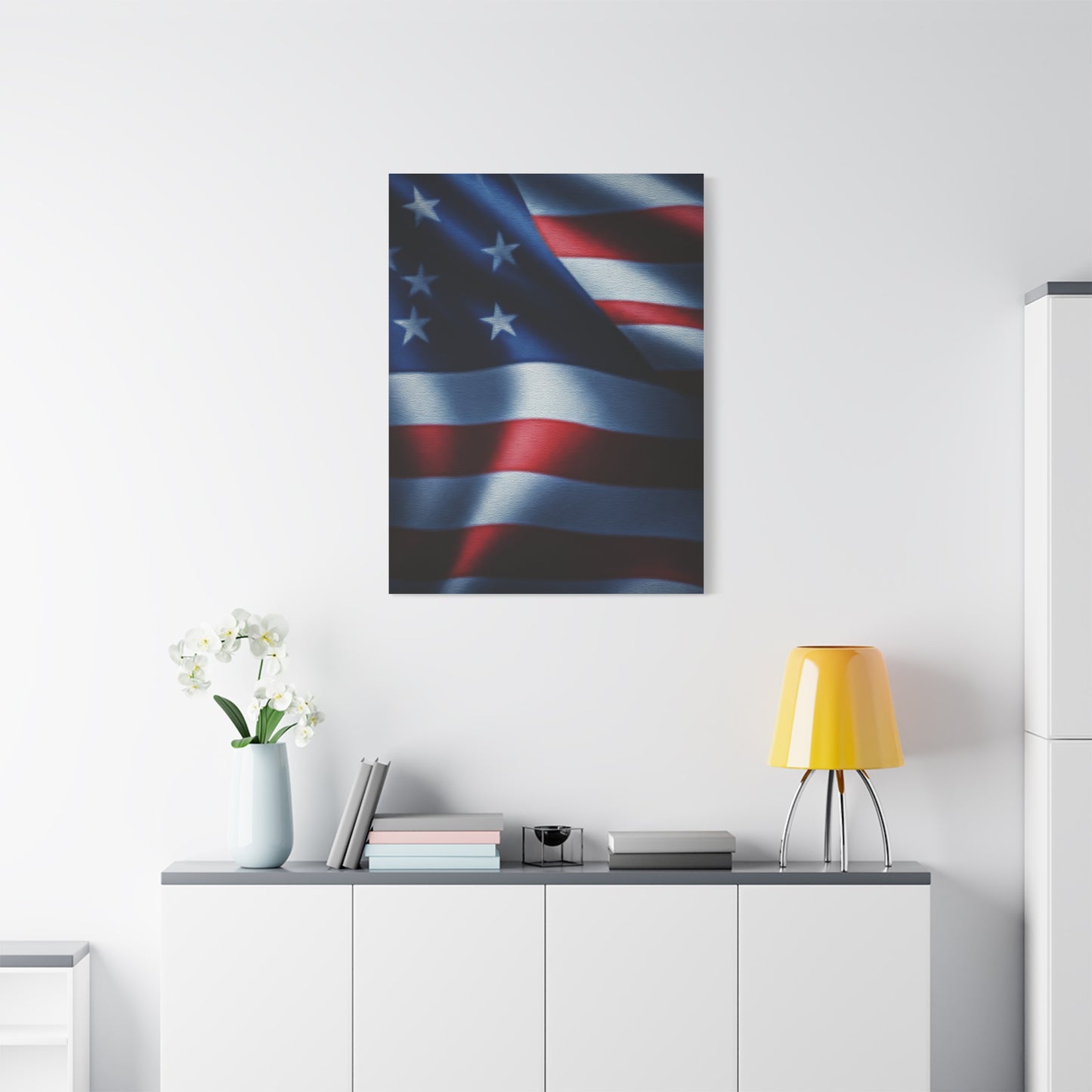 Stars and Stripes Sunset Horizon Wall Art & Canvas Prints