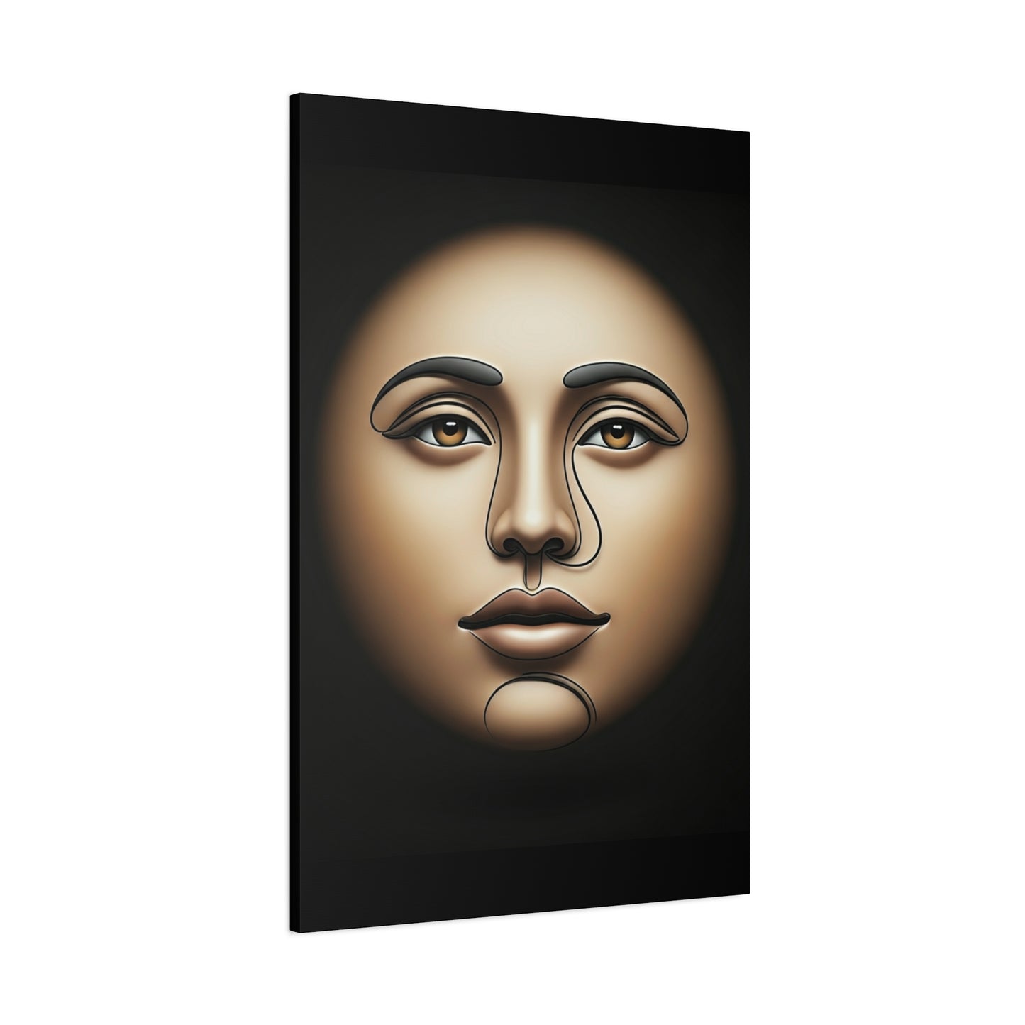Ethereal Muse Portrait Wall Art & Canvas Print