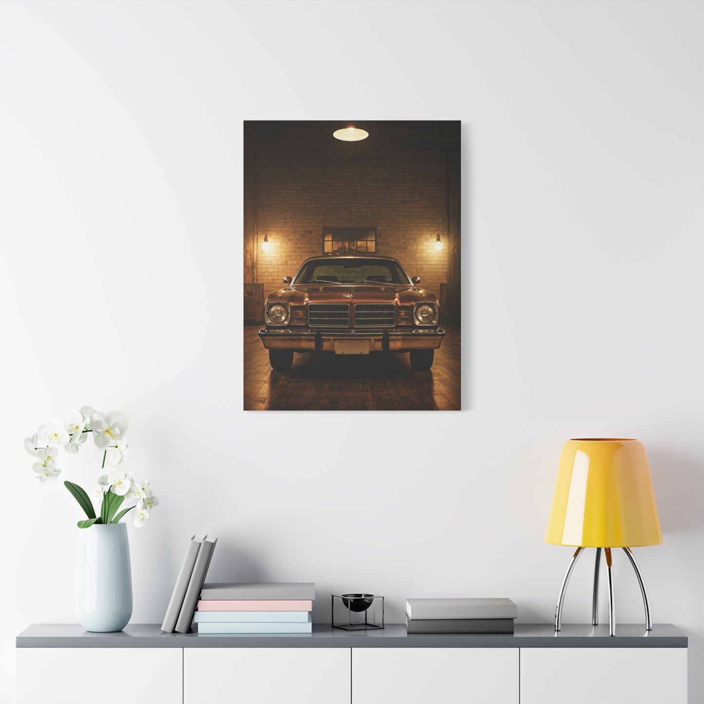 Dodge Aspen R/T Barn Garage Atmosphere Wall Art & Canvas Prints