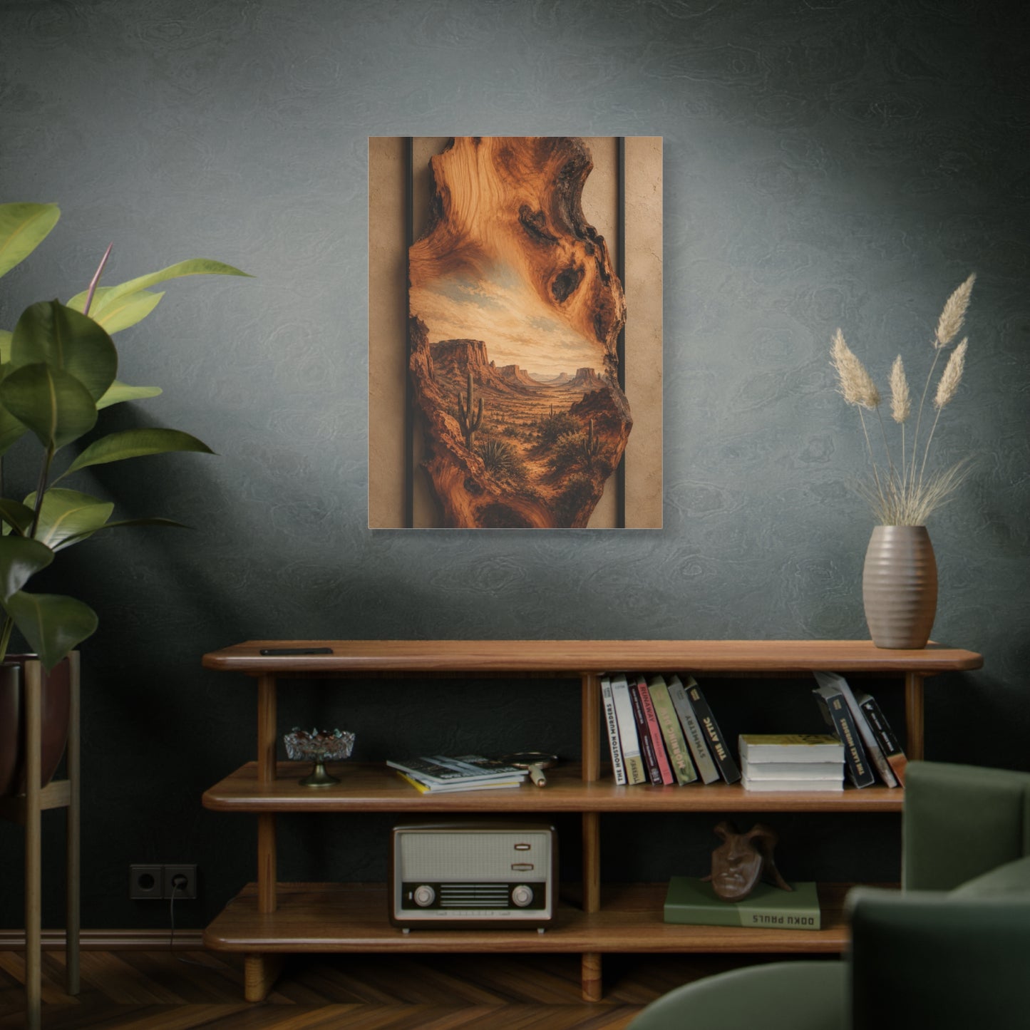 Live Edge Desert Mesa Southwest Wall Art & Canvas Print