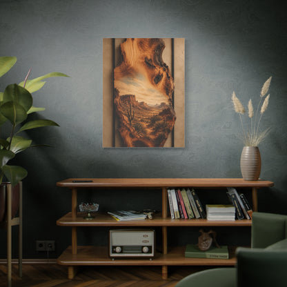 Live Edge Desert Mesa Southwest Wall Art & Canvas Print