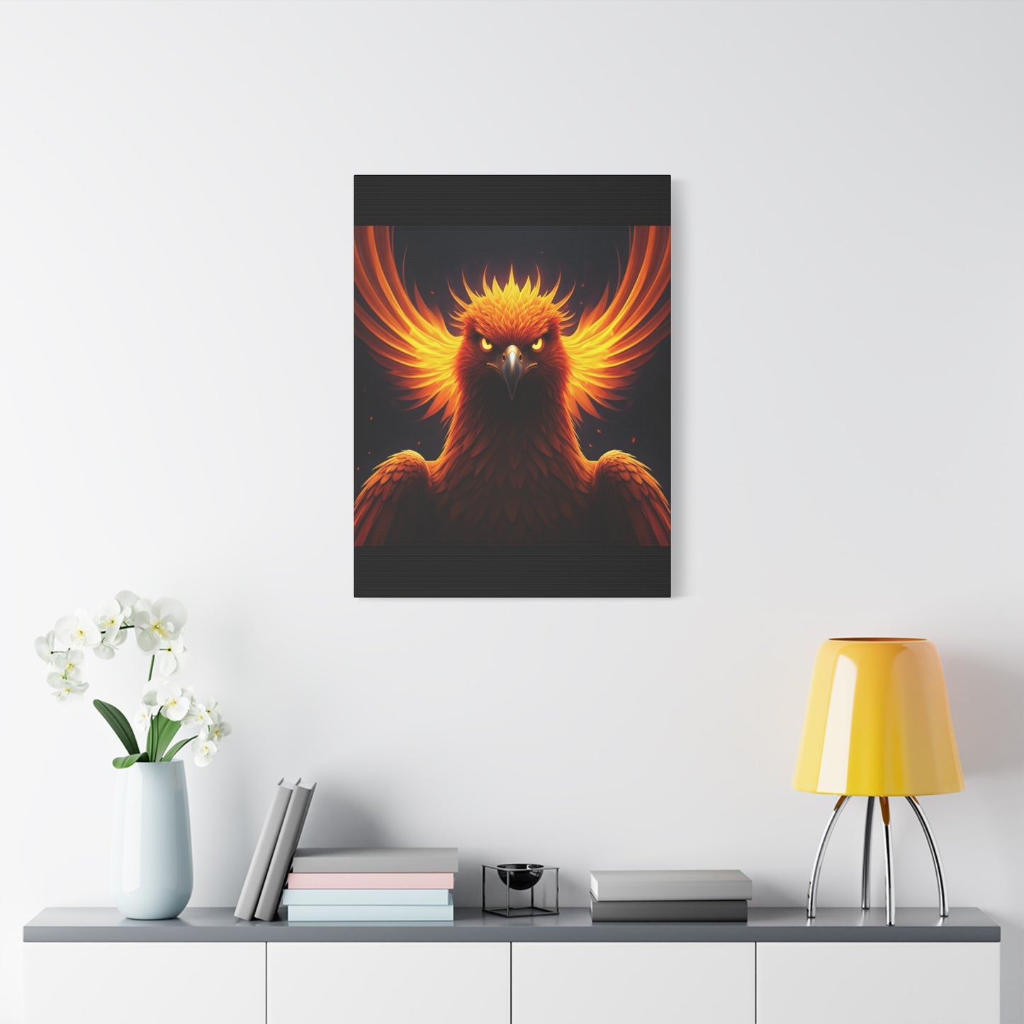 Phoenix Ascension Blaze Wall Art & Canvas Print