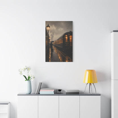 Classic European Night Train Journey Wall Art & Canvas Print