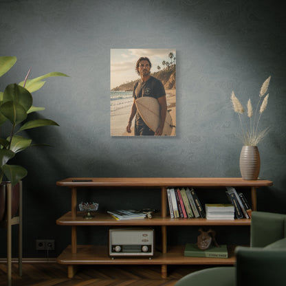 Coastal Surf Lifestyle Portrait Wall Art & Canvas Print