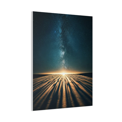Milky Way Horizon Glow Wall Art & Canvas Prints