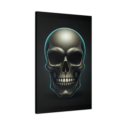 Neon Skull Dominion Wall Art & Canvas Print