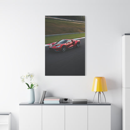 2017 Ford GT High Speed Circuit Wall Art & Canvas Prints