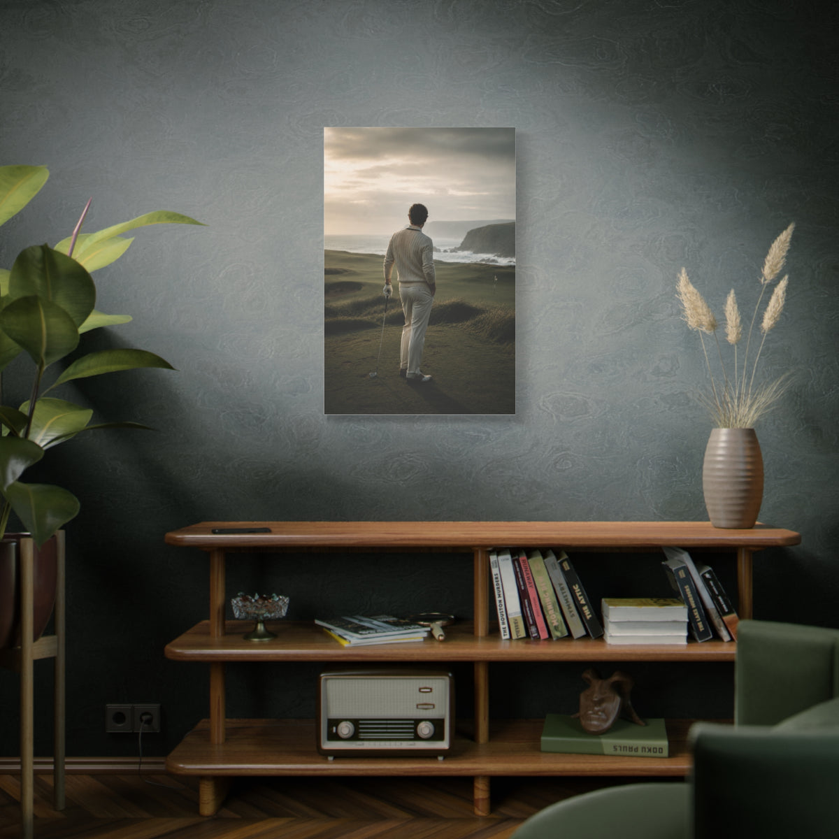 Old Money Coastal Golf Sports Wall Art & Canvas Print
