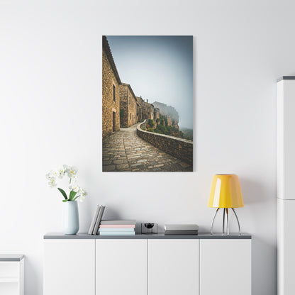 Stone Pathway Through Ancient Village Wall Art & Canvas Prints