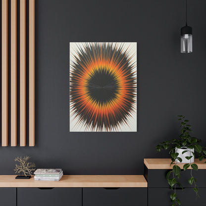 Solar Ember Halo Wall Art & Canvas Prints