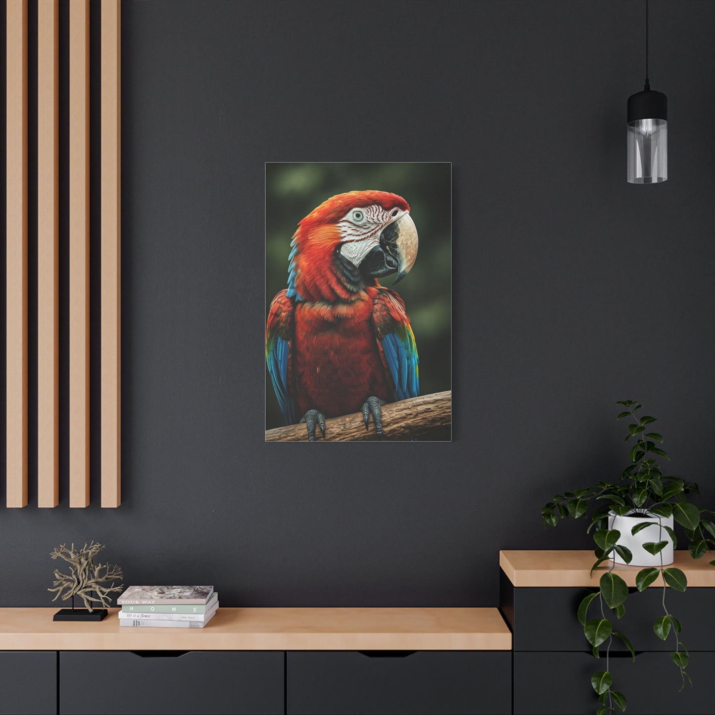 Scarlet Macaw Majesty Wall Art & Canvas Prints