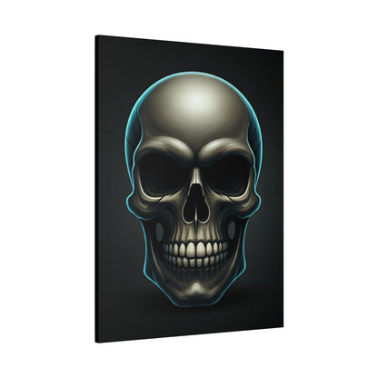 Neon Skull Dominion Wall Art & Canvas Print
