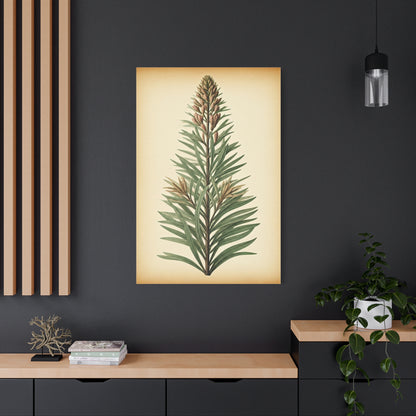 Vintage Fern Study Wall Art & Canvas Prints
