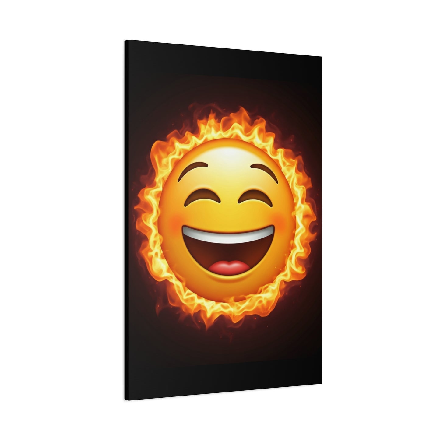 Radiant Joy Flame Wall Art & Canvas Print