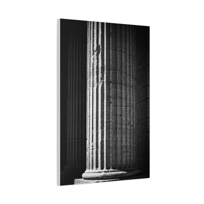 Classical Column Light and Shadow Wall Art & Canvas Prints