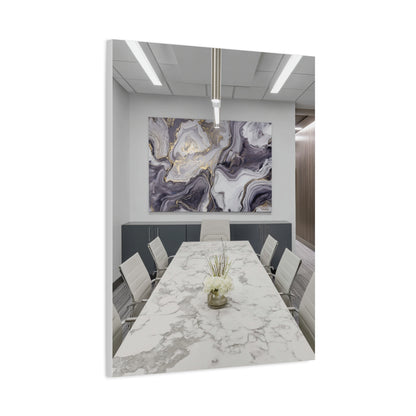 Mineral Stone Inspired Law Office Conference Wall Art & Canvas Print