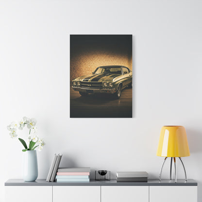 Chevrolet Chevelle SS Classic Americana Wall Art & Canvas Prints