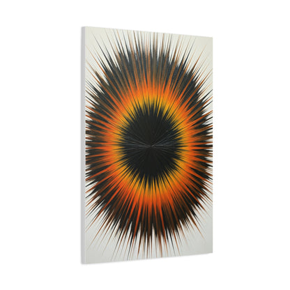 Solar Ember Halo Wall Art & Canvas Prints