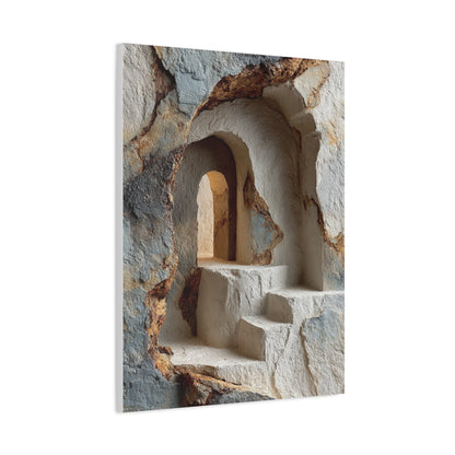 Wabi-Sabi Architectural Arch Wall Art & Canvas Print