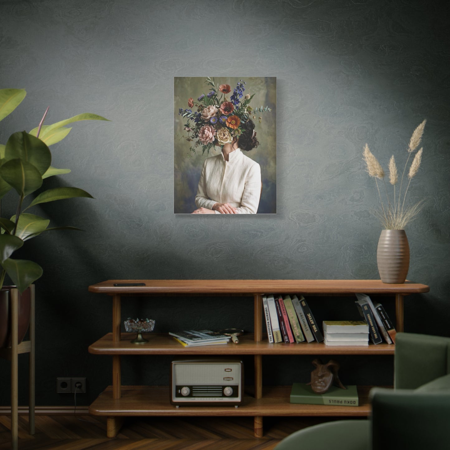 Botanical Identity Portrait Study Wall Art & Canvas Print