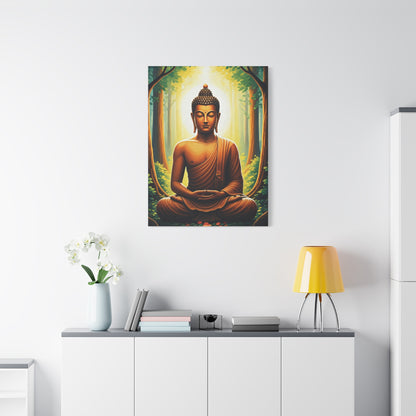 Enlightened Meditation Buddha Wall Art & Canvas Prints