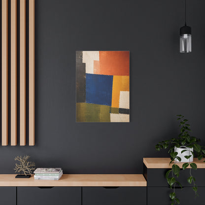 Modern Color Field Collaboration Wall Art & Canvas Print