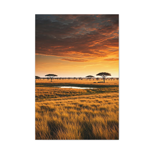 Savannah Sunset Wall Art & Canvas Prints