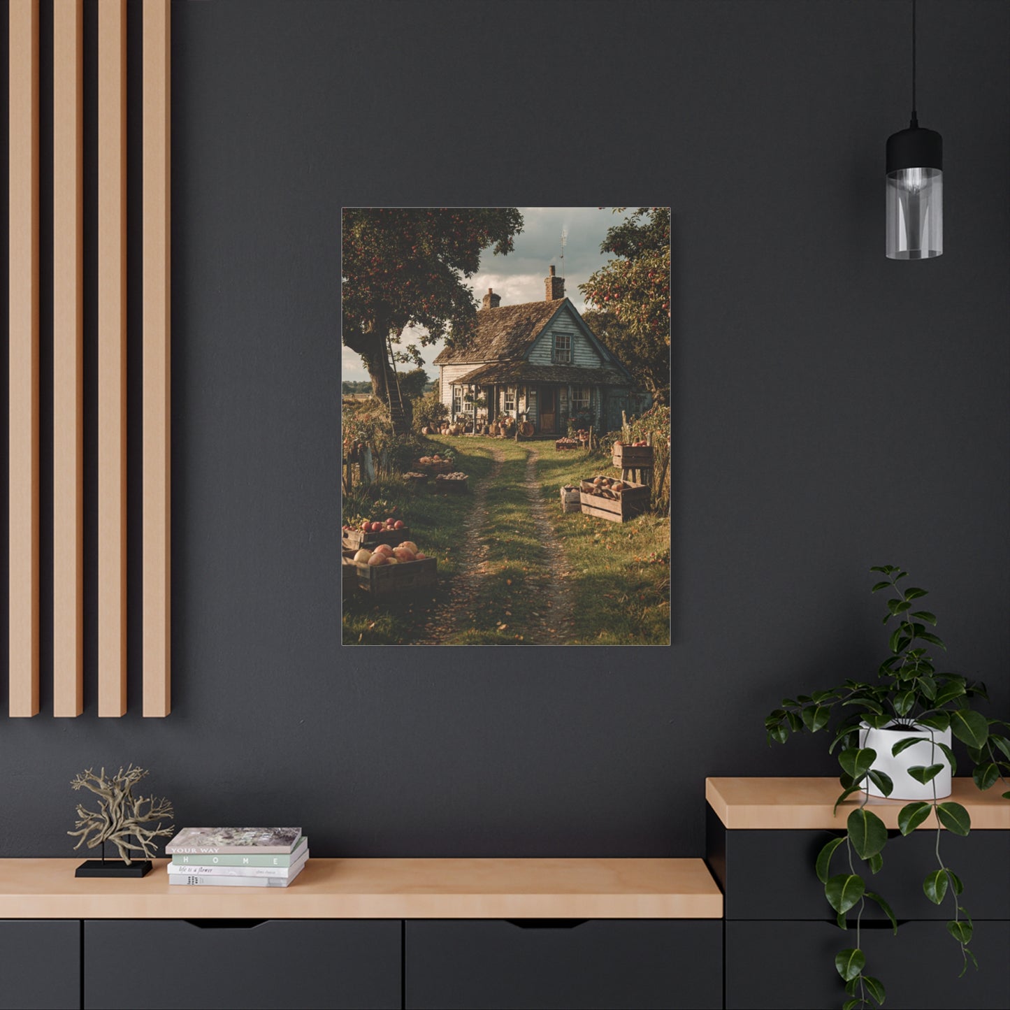 Autumn Orchard Farmhouse Harvest Wall Art & Canvas Print