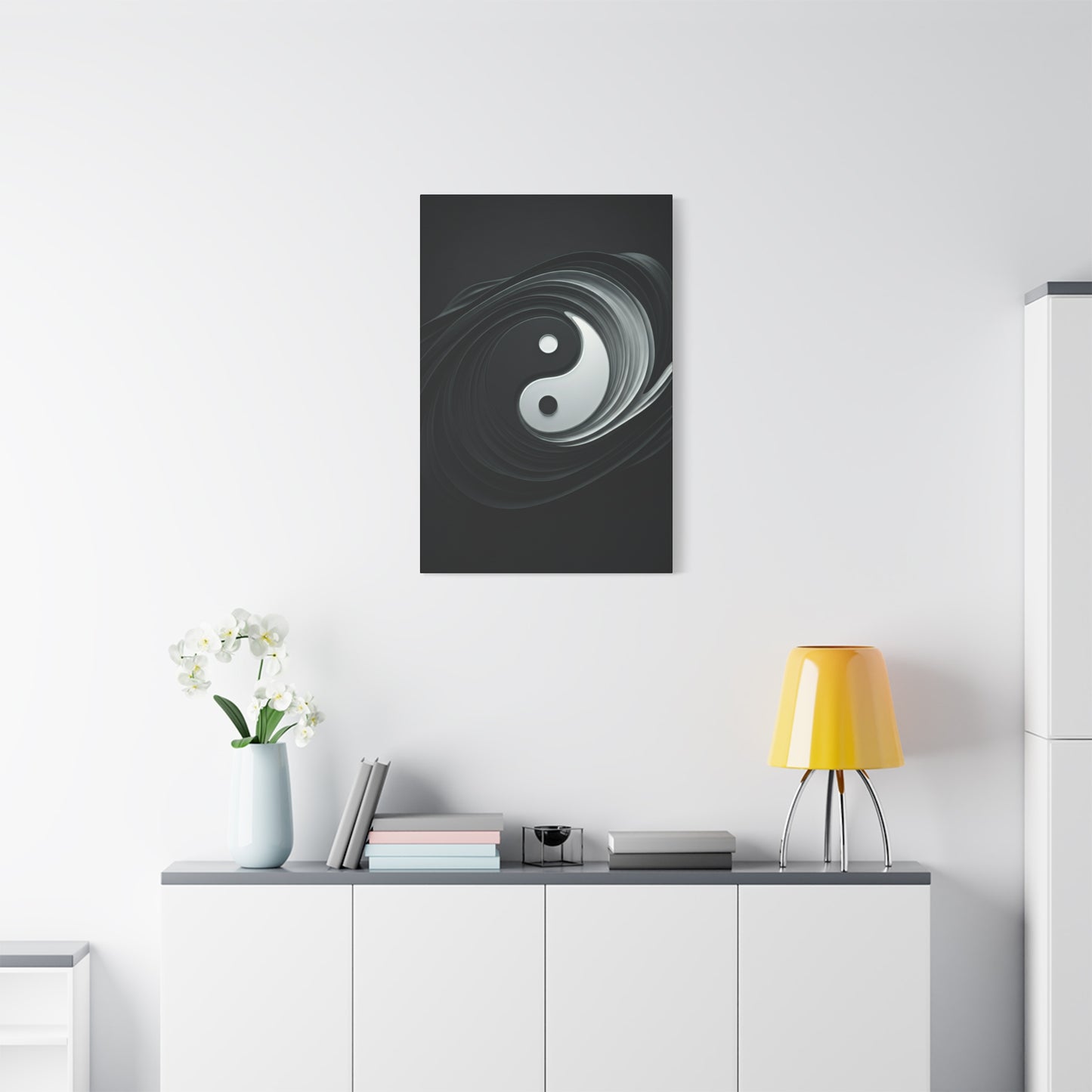 Flowing Yin Yang Balance Wall Art & Canvas Prints