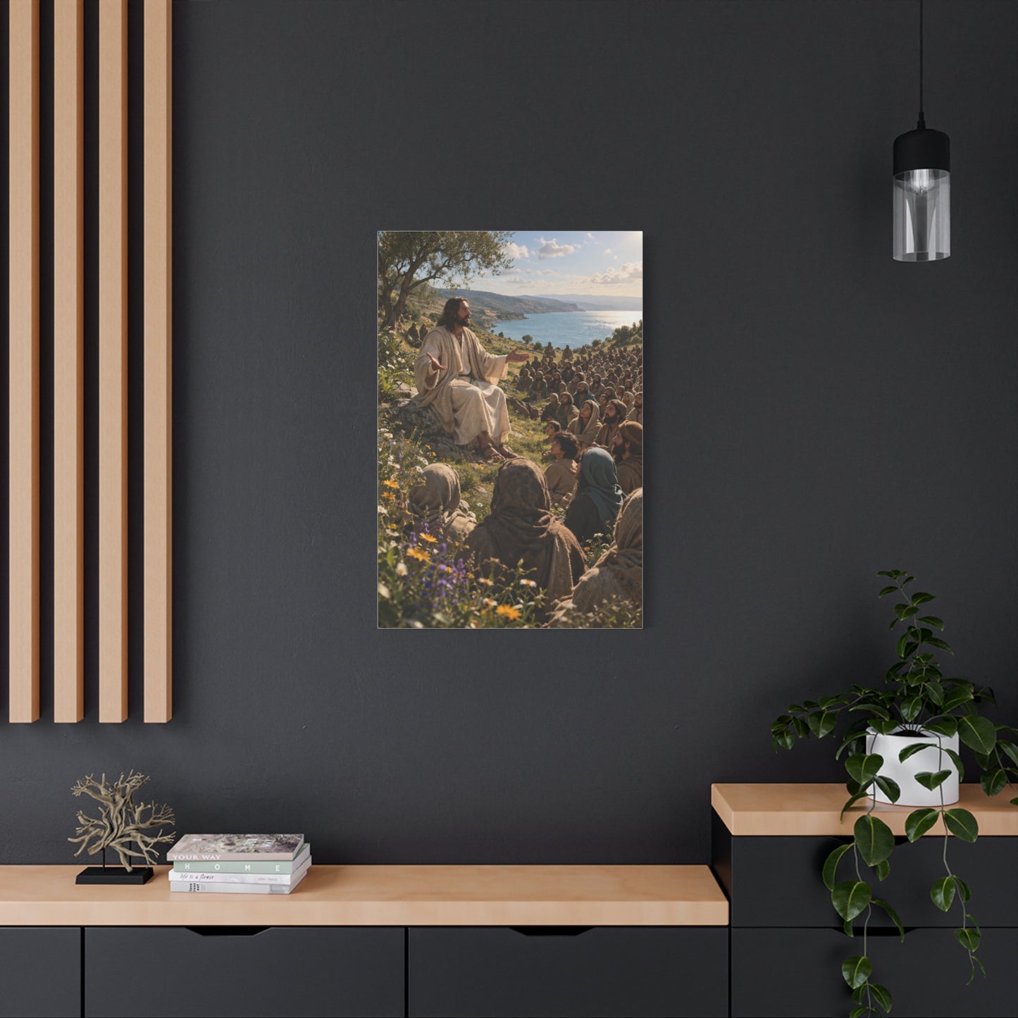 Sermon on the Mount Teaching Wall Art & Canvas Print