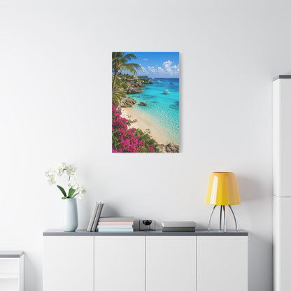 Grand Cayman Tropical Cove Wall Art & Canvas Print