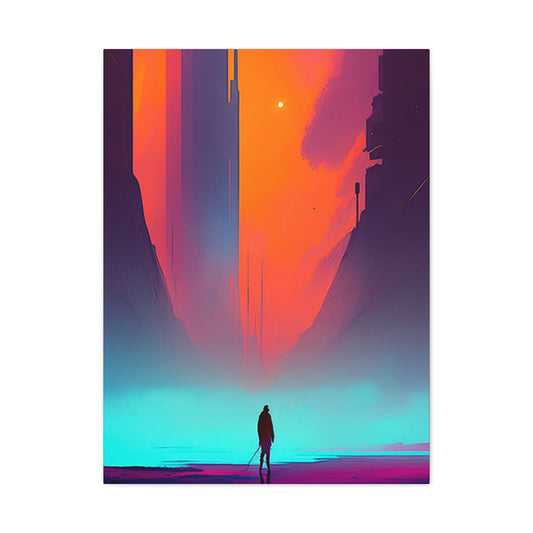 Abstract Alone Jesus Spiritual Christianity Wall Art & Canvas Prints