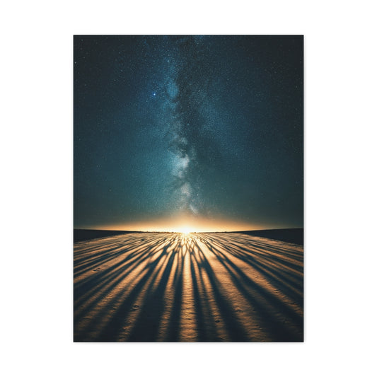 Milky Way Horizon Glow Wall Art & Canvas Prints