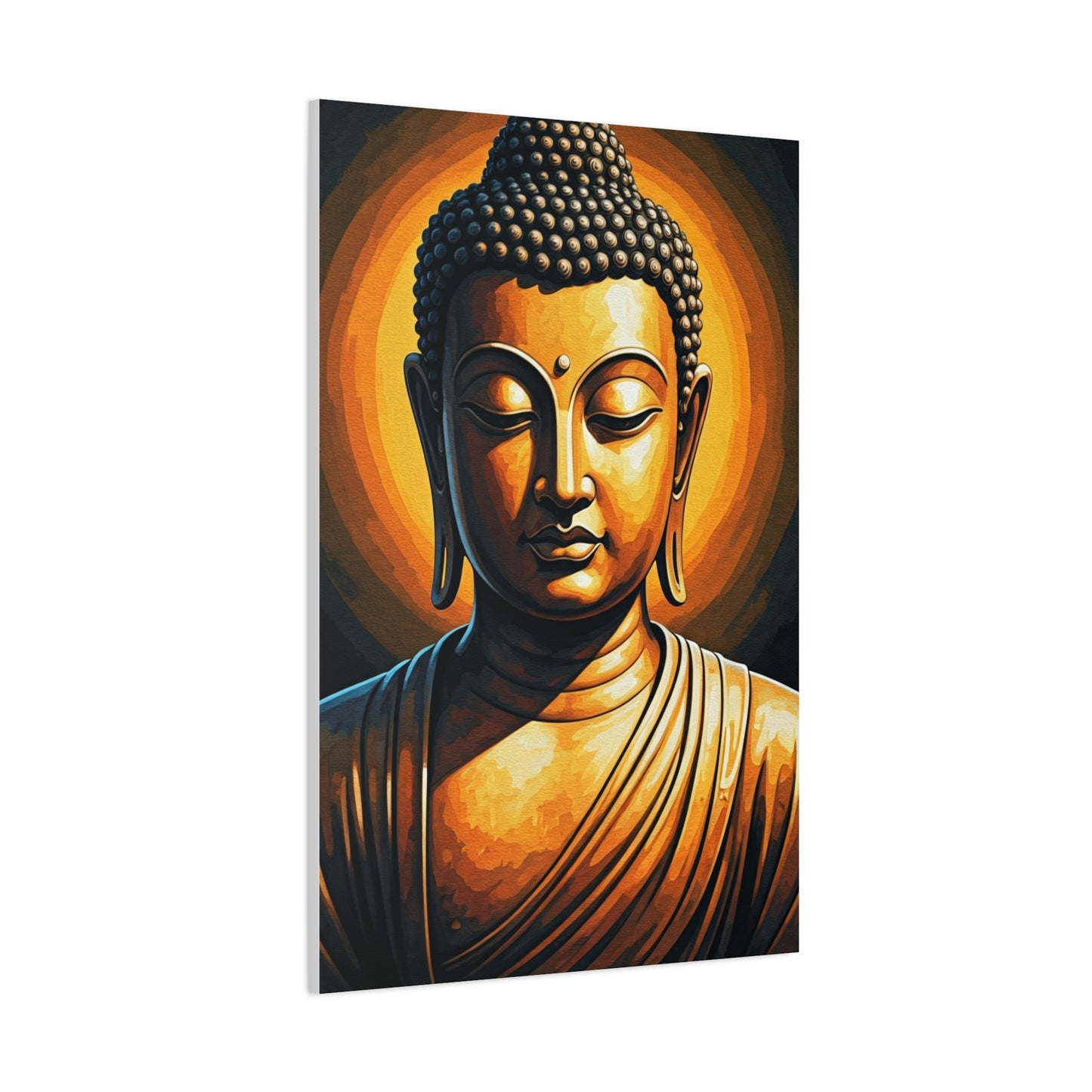 Enlightened Aura Buddha Canvas